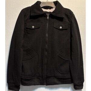 Me Jane Black Jacket in Size M.